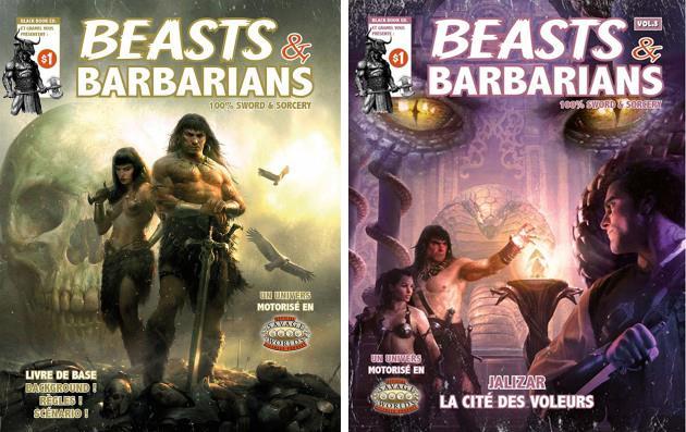 Couverture Beasts & Barbarians